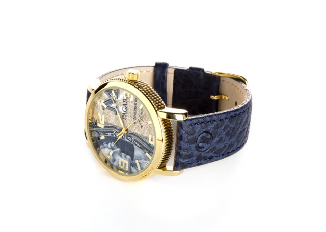 Millelire - Watch with genuine leather strap