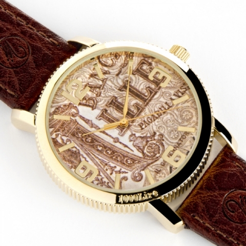 Millelire - Watch with genuine leather strap
