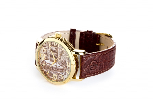Millelire - Watch with genuine leather strap