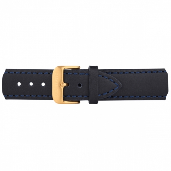 Orologio Paul Hewitt Sailor Line ip Oro quadrante Blue Lagoon cinturino navy blue