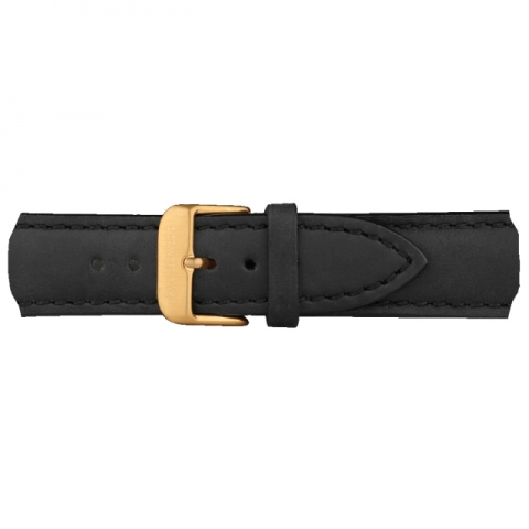 PAUL HEWITT Signature Line Gold Black Sea Leather Black