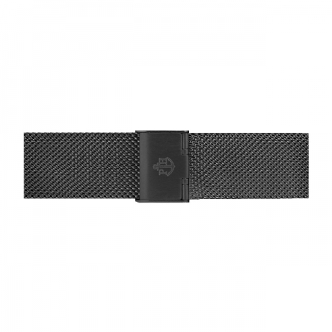 Orologio Paul Hewitt Signature Line Nautical Gold MARK I White Ocean cinturino metallo nero