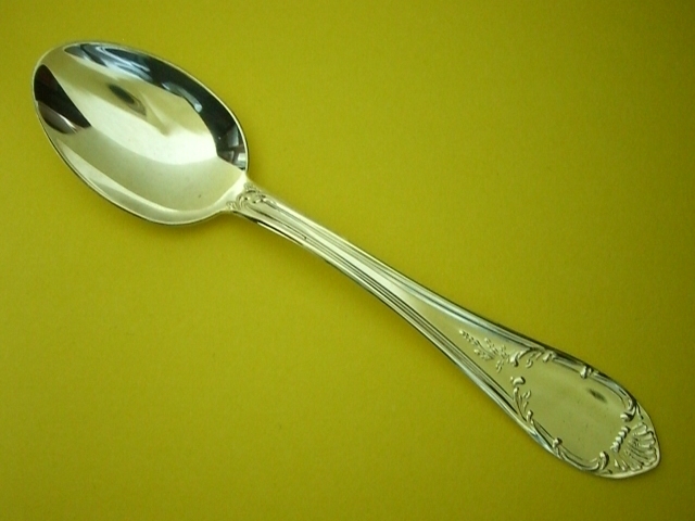 Servizio cucchiaini stile Floreale in argento 800/°°°