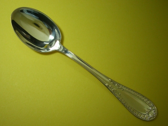 Servizio cucchiaini stile Impero in argento 800/°°°