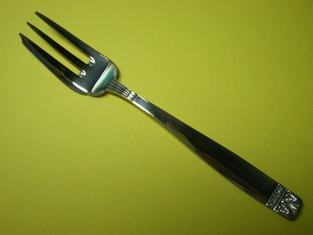Servizio forchettine stile Floreale in argento 800/°°°