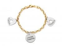 GioielleriaMaglione.it - My Charm - Bracelet in 925% Silver with customizable name