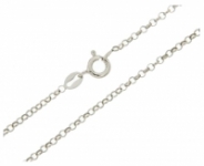 GioielleriaMaglione.it - Catena rolo' 45 cm in argento 925