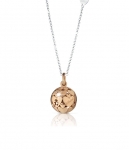 GioielleriaMaglione.it - Collana Le Bebè - Suonamore I Mondi - Ciondolo con sagome traforate in argento rosa