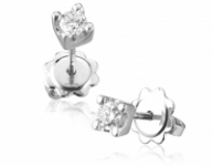 GioielleriaMaglione.it - Roger Gems - 18k White Gold and Diamonds Earrings