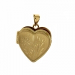 GioielleriaMaglione.it - Pendente portafoto a forma di cuore in oro giallo 18kt