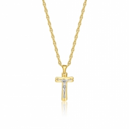 Collana rosario nero da uomo donna con croce ciondolo crocifisso lunga 50  cm