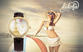 Vendita orologi Didofà Torre Eiffel e quadranti 3d